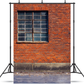 Old Barred Window Brick Backdrop for Photography SBH0340