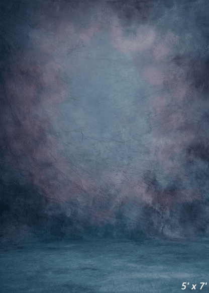 Abstract Dark Blue Backdrop for Photography SBH0343