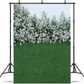 White Cutter Flower Backdrop for Spring Photography SBH0355