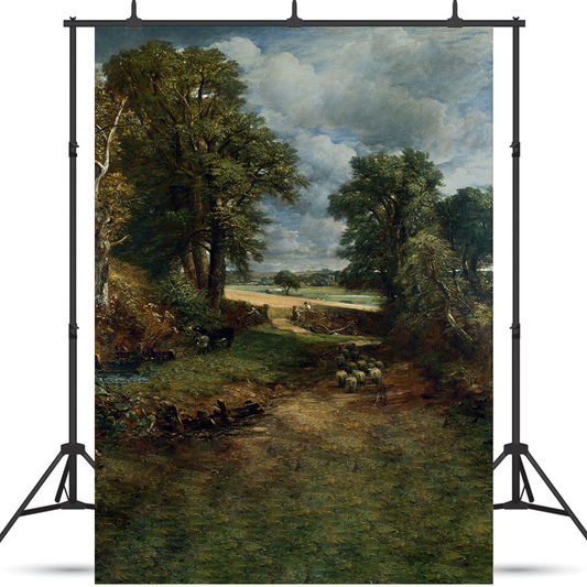 Englische Landschaft Oil Painting Backdrop for Photography SBH0369
