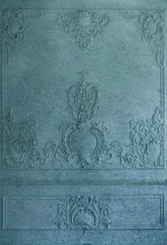 Blue Plaster Interior Wall Backdrop for Photography SBH0383