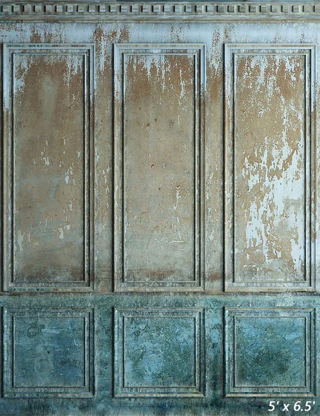 Old Stucco Paint Wall Photography Backdrop SBH0393
