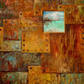 Abstract Rusty Art Color Painting Backdrop for Photo SBH0403