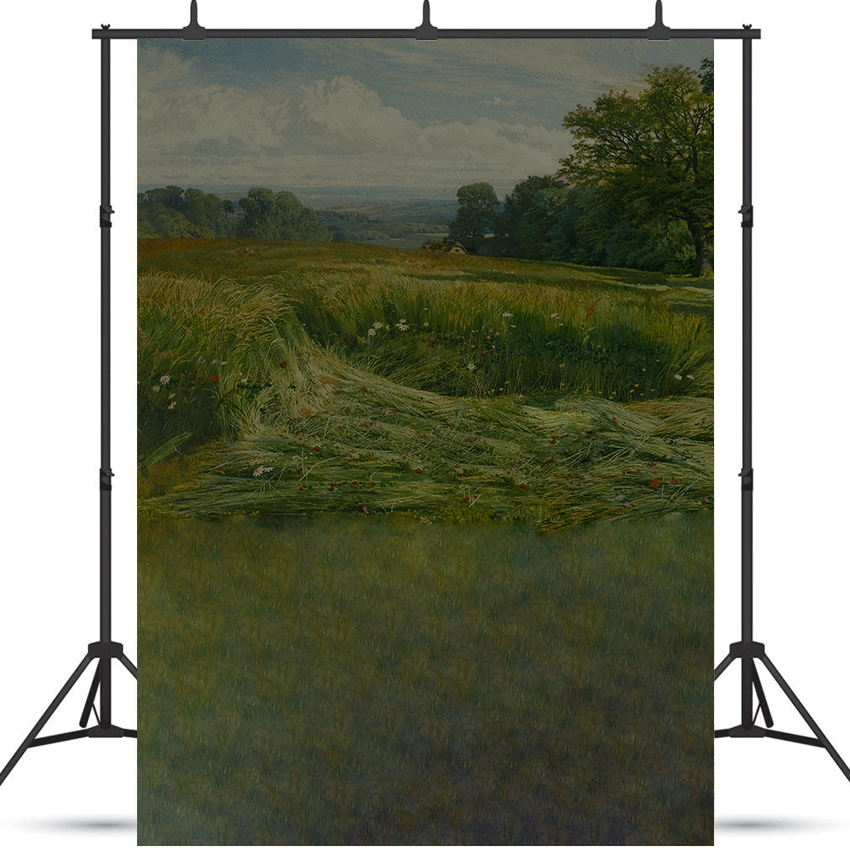 Near Leith Hill View Oil Painting Backdrop for Photography SBH0409
