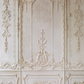 White Ornate Plaster Wall Backdrop for Photography SBH0411
