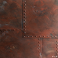 Rivets On Rusty Metal Fabric Backdrop for Grunge Photo SBH0428
