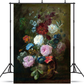Old Master Flower Paintings Backdrop for Photo SBH0434