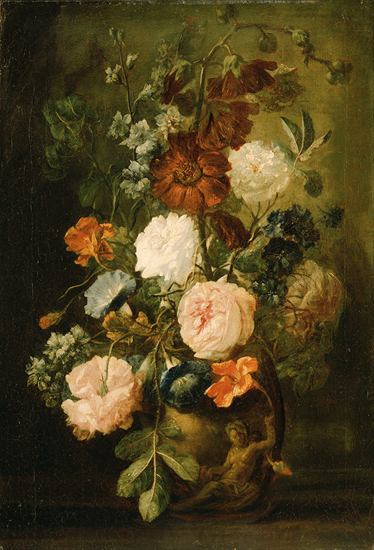 Old Master Flower Paintings Backdrop for Photo SBH0435