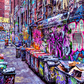 Urban Street Art Graffiti Backdrop for Photoshoot SBH0453