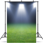 Green Soccer Field Fabric Backdrop for Photoshoot SBH0458