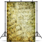 Grunge Musical Wall Background Backdrop for Photo SBH0462