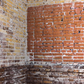 Corner Old Dirty Brick Wall Backdrop for Photography SBH0346