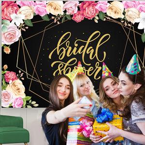 Flower Decoration Romantic Bridal Shower wedding Backdrop Photography