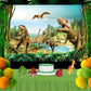 Jurassic World Dinosaur Inspired Digital Animals Background for Kids Toddlers for Photography TKH1826