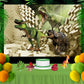 Jurassic Park World Dinosaur Tyrannosaurus Animals Digital Background for Party TKH1830