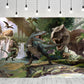 Dinosaur World Park Animals Photography Backdrop Children Photo Booth Props TKH1833