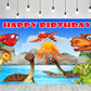 Dinosaurs Lake Digital Background Photography Backdrop for Party TKH1839
