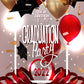 Balloon Decorations College Graduation Backdrop for Photography Graduation Party TKH1850