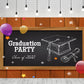 Wooden Texture Background Blackboard Decoration Backdrop Graduation Party Decorations TKH1864