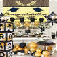 Stripe and Wheat decoration Graduation Party Backdrop for Photography Graduation Party Decorations TKH1867