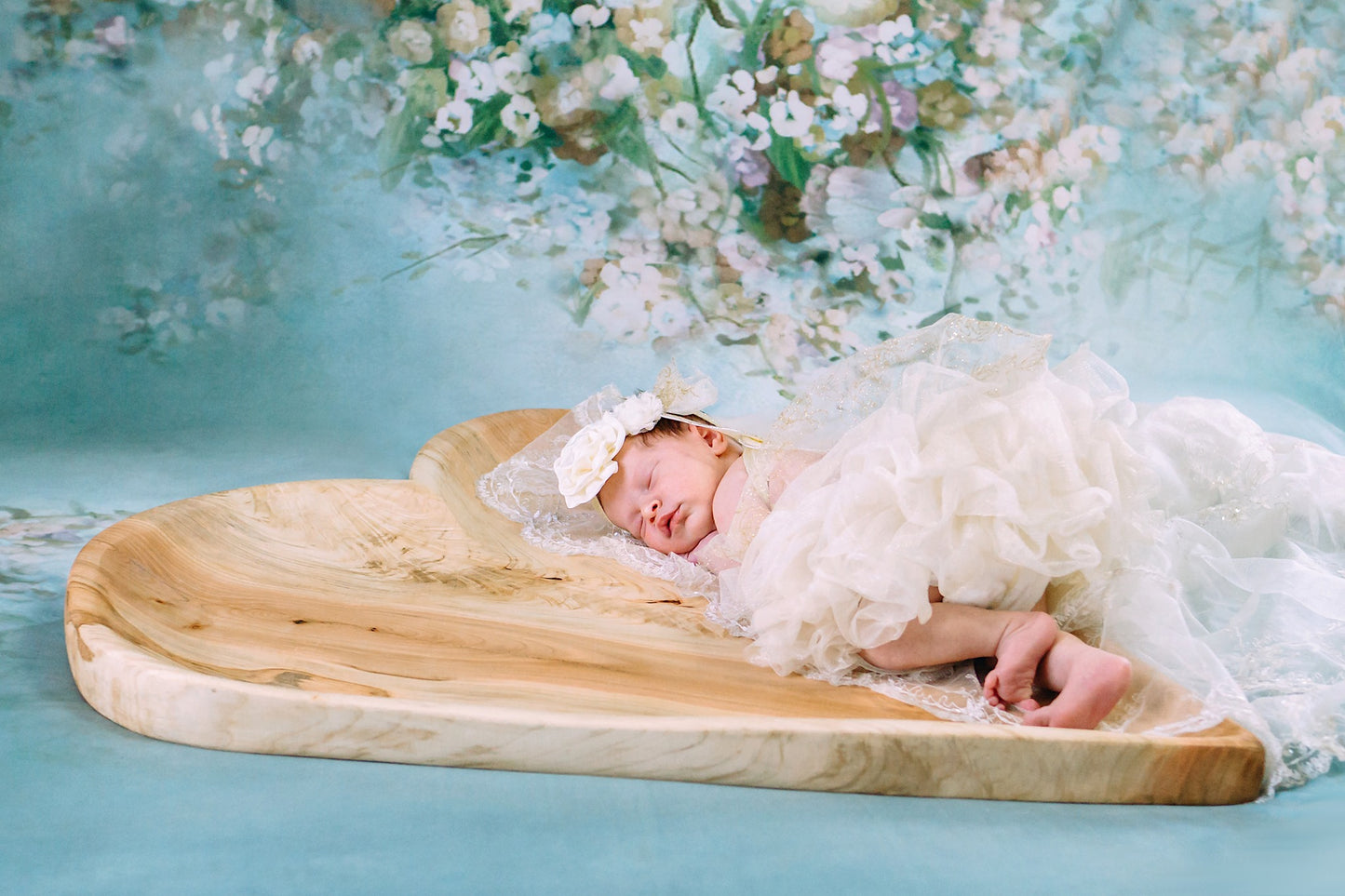Portrait Floral Wedding Baby Newborn Backdrop for Photo Studio