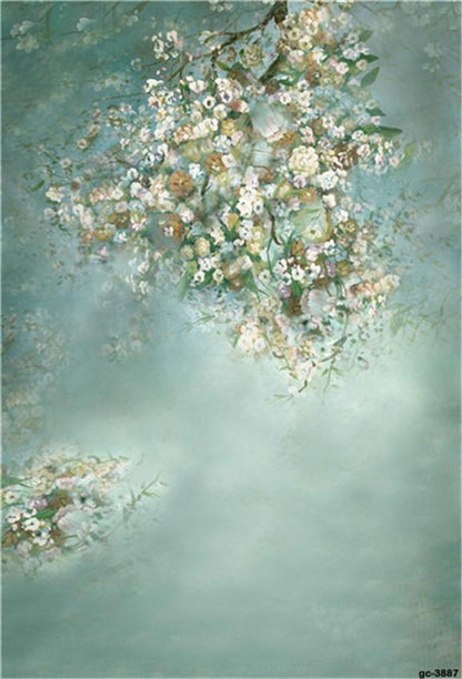 Portrait Floral Wedding Baby Newborn Backdrop for Photo Studio